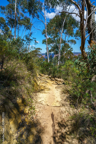 hiking the pulpit rock track, blue mountains national park, australia 26