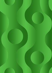 Poster Grüne Muster Sanfter grüner Farbverlauf abstrakt  © Ростислав Кузнецов