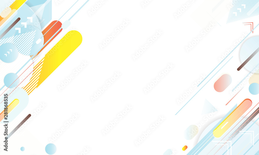 Summer banner poster triangle vector futuristic light minimal geometric hipster white background. Blue lines and points natural Summer banner poster triangle vector futuristic light minimal geometric hipster white background. Blue lines and points natural