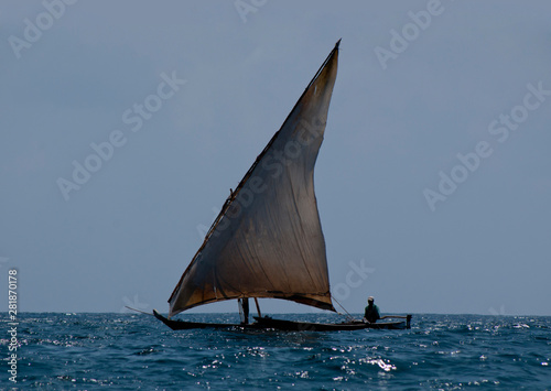 Kenya, sailing Ngalawa photo