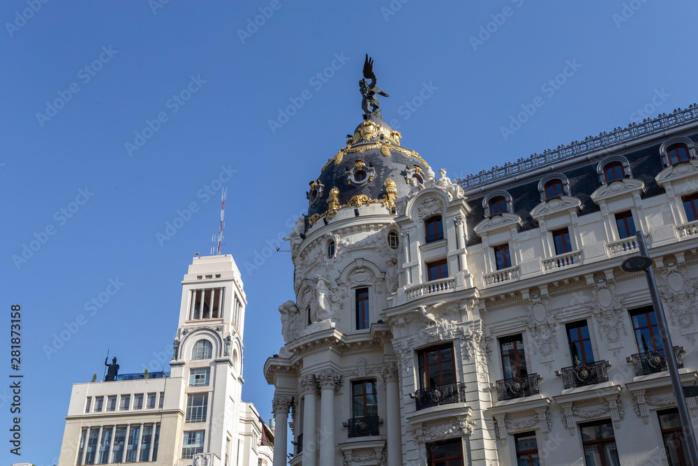 The Metropolis Building in Madrid