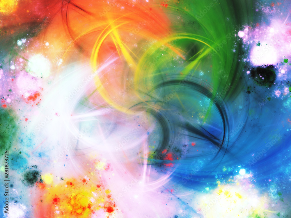 abstract chaotic fractal background 3D rendering illustration abstract chaotic fractal background 3D rendering illustration