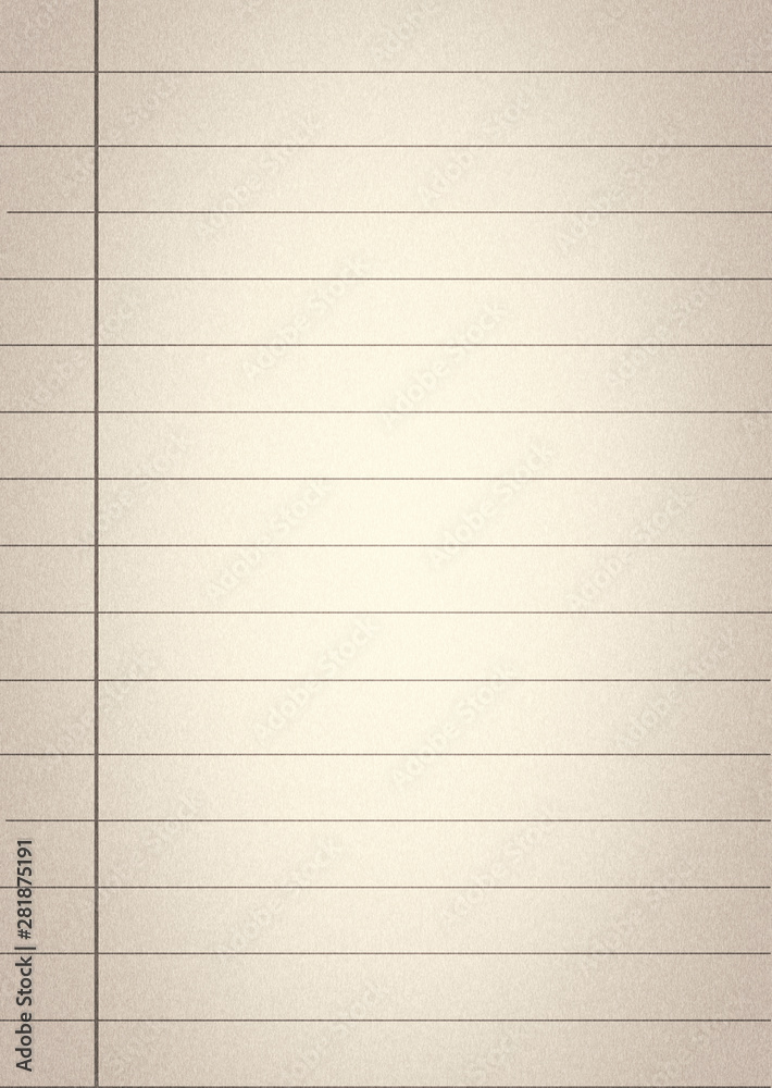 Obraz premium aged white note paper with stripes