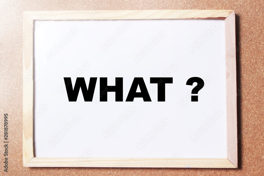 What, Questional Words Quotes Concept What, Questional Words Quotes Concept