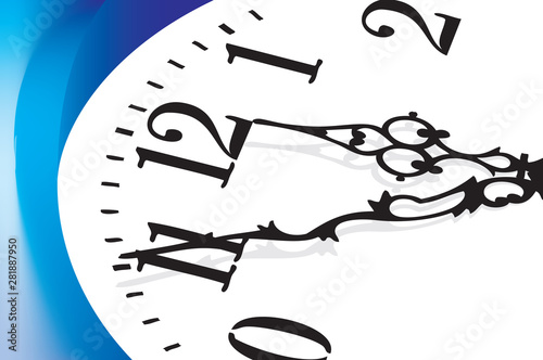 Vintage clock hands