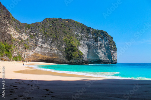 Kelingking beach in Nusa Penida Island, Indonesia.