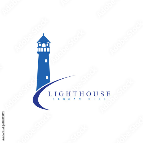 Light House Logo Template vector