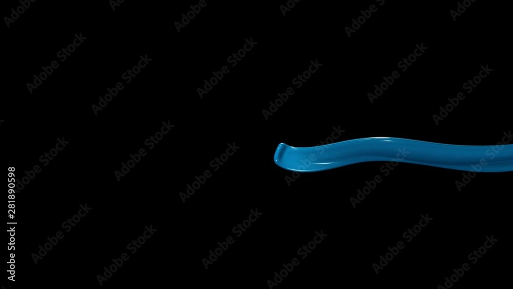 Super slow motion of flying abstract blue splash on black background. Filmed on high speed cinema camera, 1000 fps. Super slow motion of flying abstract blue splash on black background. Filmed on high speed cinema camera, 1000 fps.