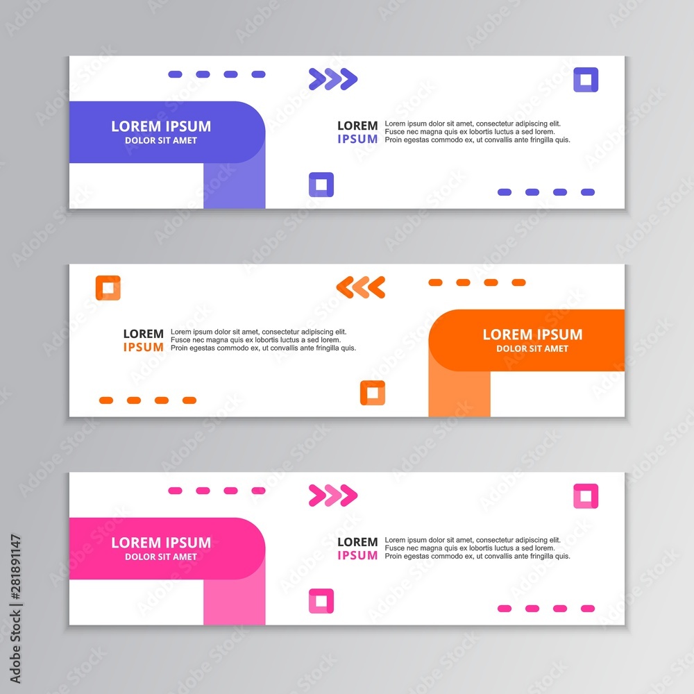 Modern Abstract Shape, Business Banner Template, Corporate Design Modern Abstract Shape, Business Banner Template, Corporate Design