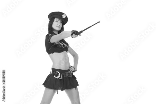 young police woman