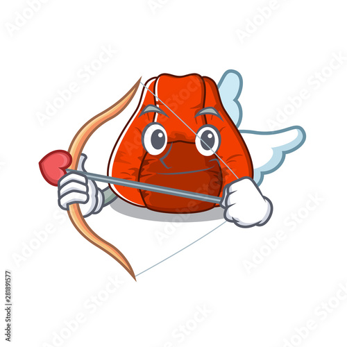 Cupid bean bag chair in cartoon shape