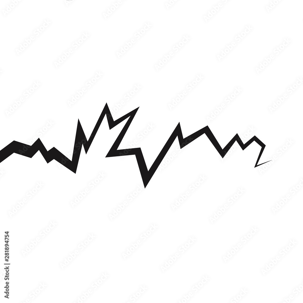 Crack icon black Crack icon black