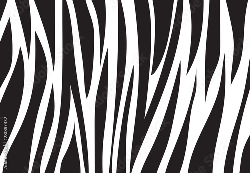 zebra pattern.