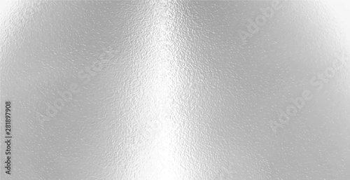 Light matte surface. Plastic glass. Frosted winter window glass. White gray gradient transparent background. Panoramic realistic vector illustration 