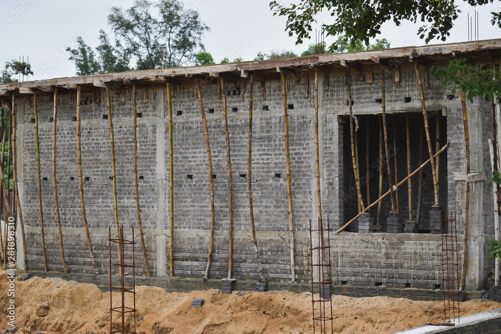 Under-construction house Under-construction house