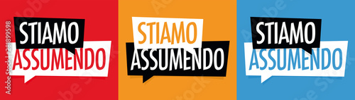 Stiamo assumend