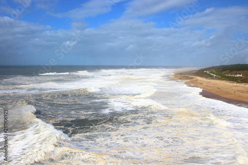 Big Wave in Nazare  Portugal