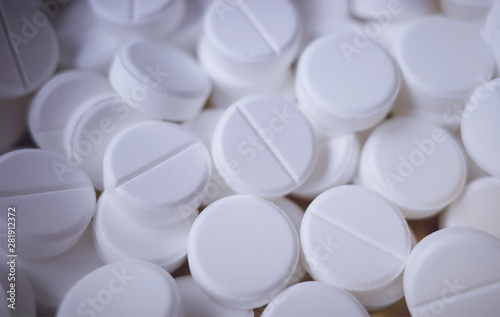 White drug pills multiple objects background hd