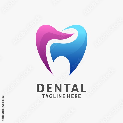 Dental care logo design