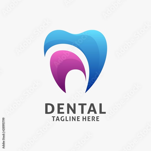 Dental care logo design