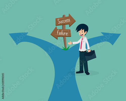 Salary Man 01 Guide to the Failure Way If you have a not good  business plan, you will lead the team to failure way.