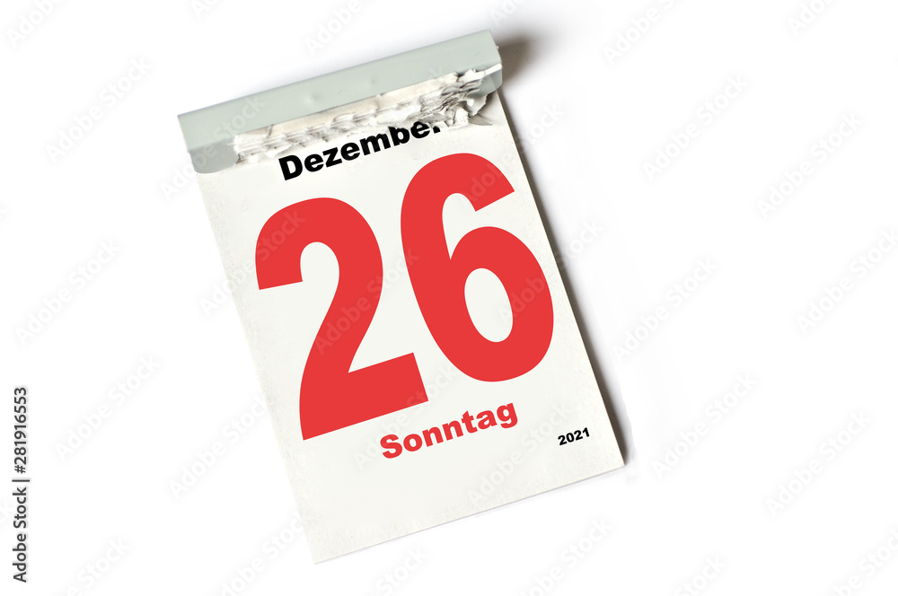 26. Dezember 2021 26. Dezember 2021