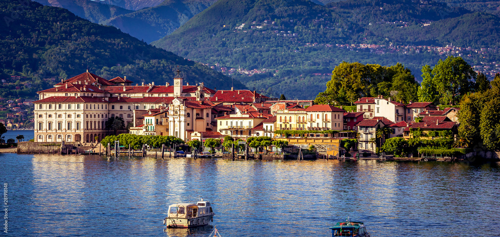 Ταπετσαρία Borromean islands, lake maggiore, Stresa, italy