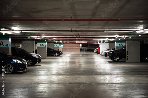 Parking Lot or Car Park building in urban areas