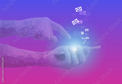 mani, dito, tecnologia, invio, inviare, telefonino, cellulare,