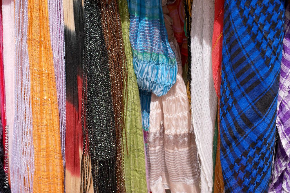 Wallpaper - colourful - clothes market Wallpaper - colourful - clothes market