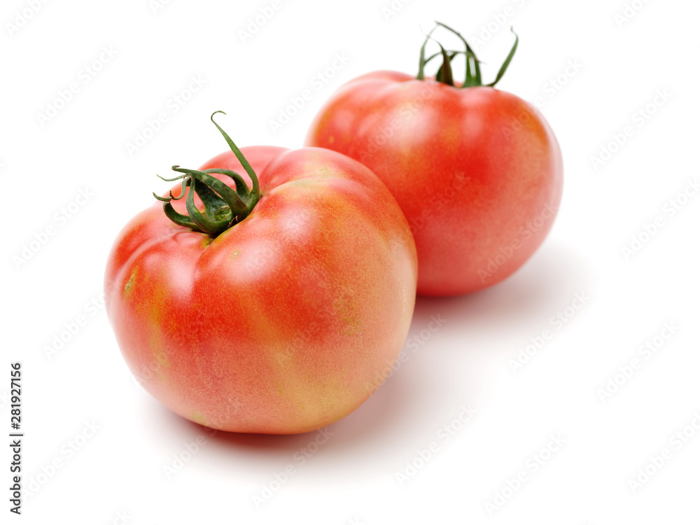 fresh tomato isolated on white background fresh tomato isolated on white background