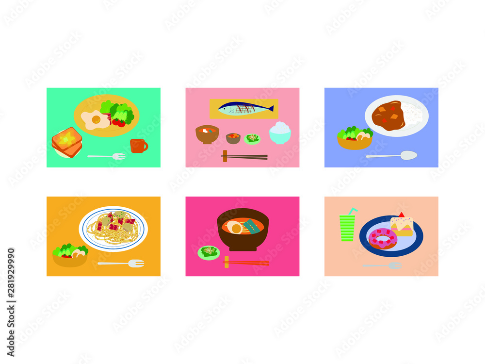 Fototapeta premium menu_meal