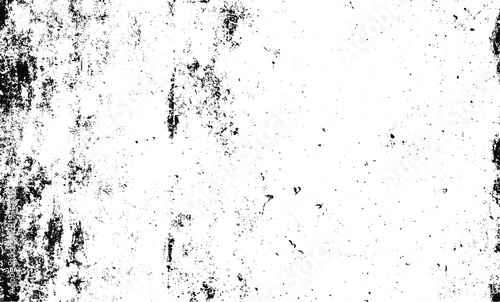 Uneven, natural black and white texture vector. Distressed overlay texture. Grunge background. Abstract textured effect. Vector Illustration. Black isolated on white background. EPS10.