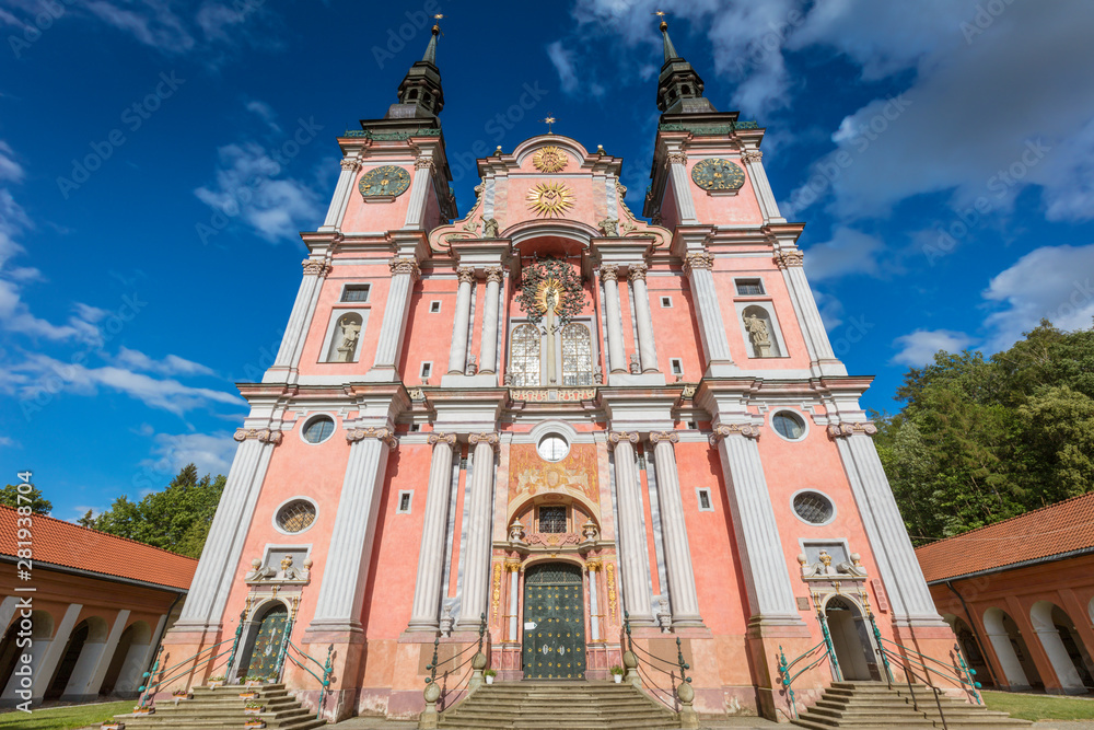 Obraz premium Sanctuary of St. Mary in Swieta Lipka