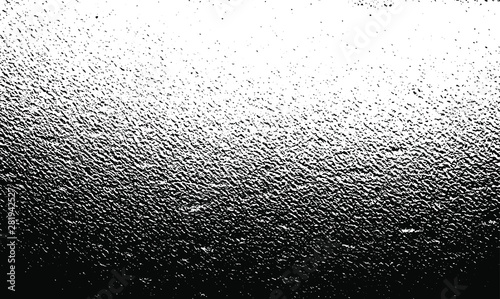Abstract vector noise vanishing. Subtle grunge texture overlay with fine particles isolated on a white background. EPS10.