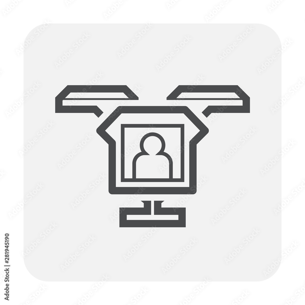 drone equipment icon drone equipment icon
