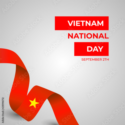 Happy Socialist Republic of Vietnam National Day Vector Design Template Illustration