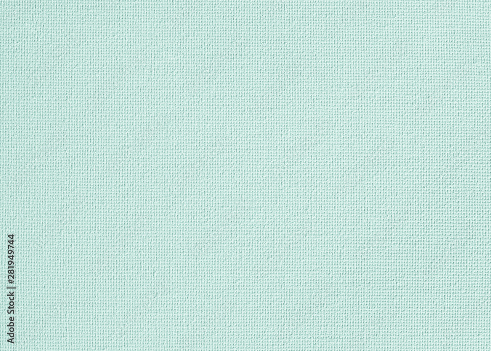 Canvas burlap natural fabric pattern background for painting in pastel teal blue color Canvas burlap natural fabric pattern background for painting in pastel teal blue color