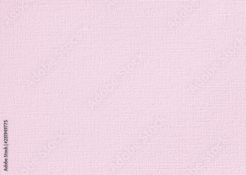 Pink canvas burlap fabric texture background for arts painting in pink light sweet pale old rose pastel color