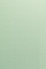 Green silk cloth background cotton linen blended fabric textile texture in light cyan aqua green blue