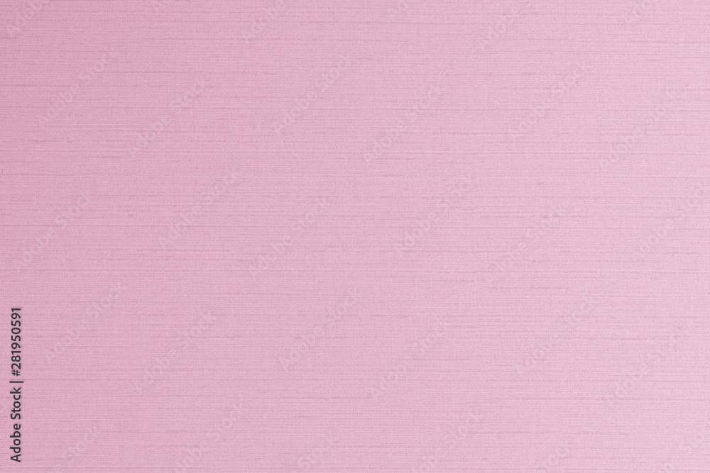 Fototapeta premium Cotton silk blended fabric texture pattern background in light sweet pink red
