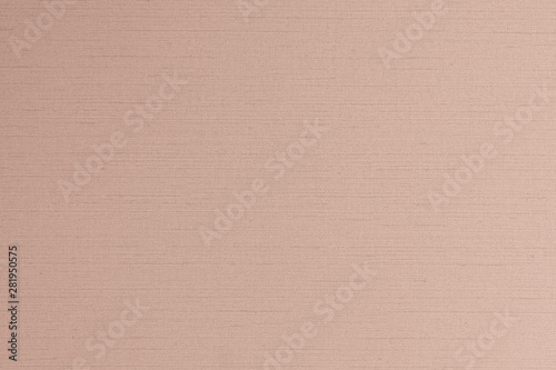Brown silk fabric wallpaper texture pattern background in shiny light red brown color tone
