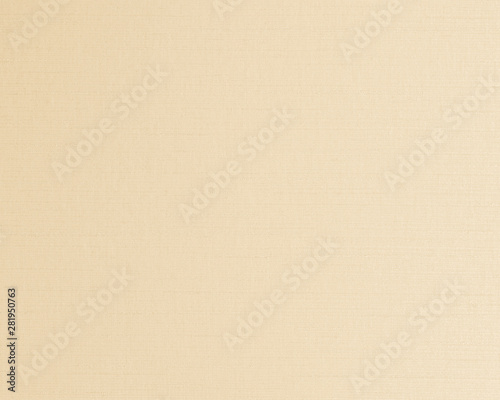 Cotton silk fabric wall paper texture pattern background in light pastel white yellow cream beige sepia tan brown color earth tone