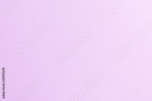 Woven cotton linen fabrics textile textured background in light pink purple color
