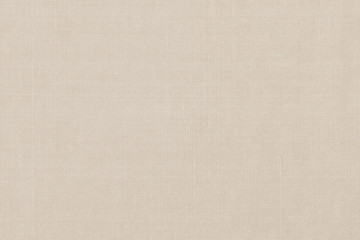 Cotton silk natural blended fabric wallpaper texture pattern background in light pastel pale white beige cream brown
