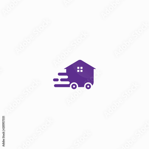 House moving company logo