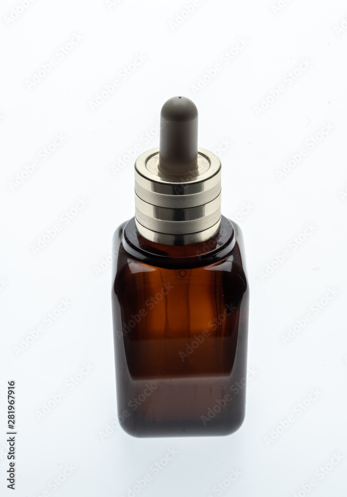 a bottle of serum for the face