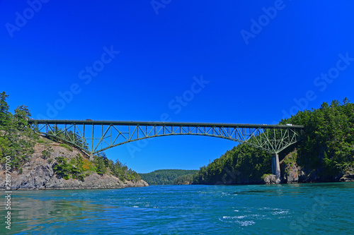 The Deception Pass bridge to Whidbey Island, Washington © Euskera Photography