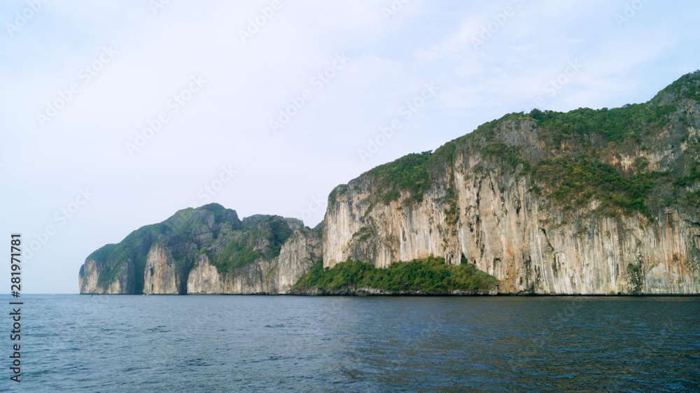 Island of Phi Phi Leh in Thailand