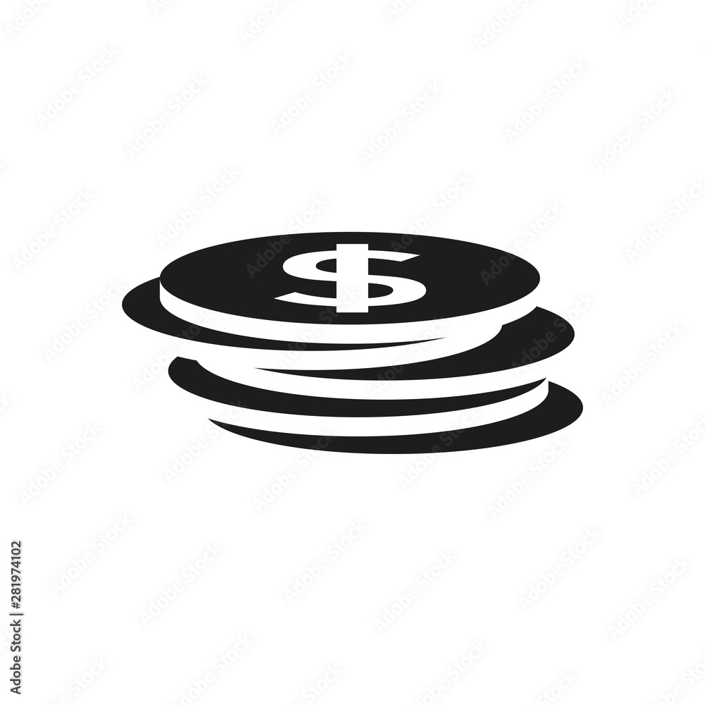 Money icon. Simple vector illustration Money icon. Simple vector illustration